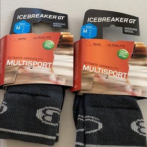 Icebreaker GT Men’s Merino Wool 2-Pack Socks